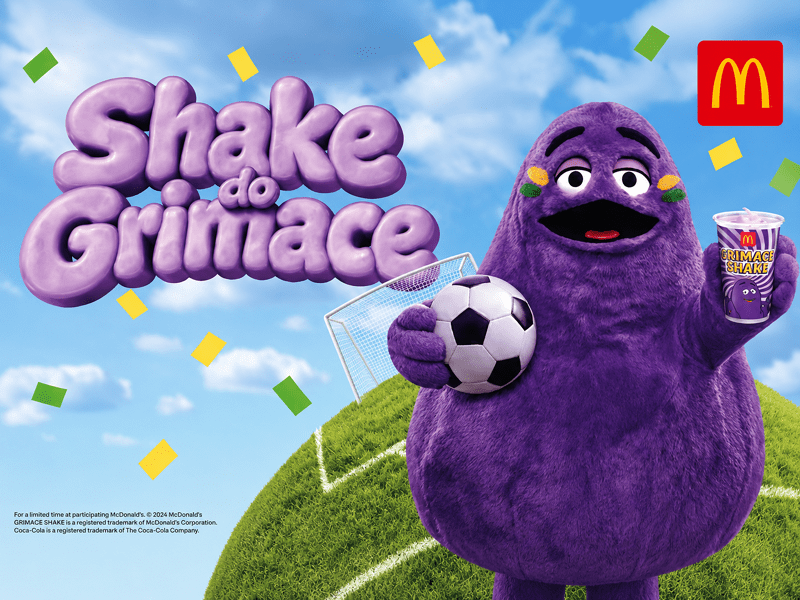 Shake do Grimace McDonald´s