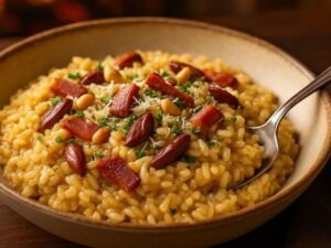 Risoto de Pinhão - Rua 24 horas